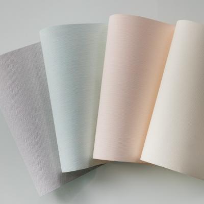 China Light Adjustable  Polyester Blind Fabric Horizontal Elegant 312-332g/M2 for sale