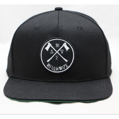 China JOINT Wholesale Custom Woven Patch 6 Panel Snapback Trucker Hat With Woven Patch for sale