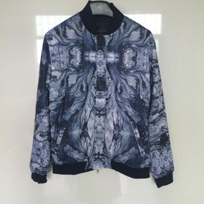 China OEM New Fashion Anti-UV Custom Men All Over Print Down Warm Hooded Stripper Jacket Winter Jackets For Man for sale