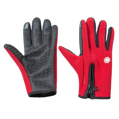 China Dot Finger Touch Screen Mountain Bike Breathable Off-Road Motorcycle Racing Grip Unisex Gloves for sale