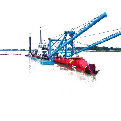 China 20 Inch Hydraulic Suction Type Sand Dredging Machine Working In River Lake Sea Canel Pond Te koop