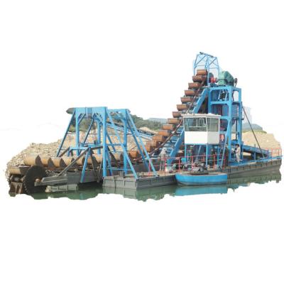 Κίνα 150cbm/Hr Bucket Chain Type Gold Mining Dredger With Good Extraction And High Capacity προς πώληση