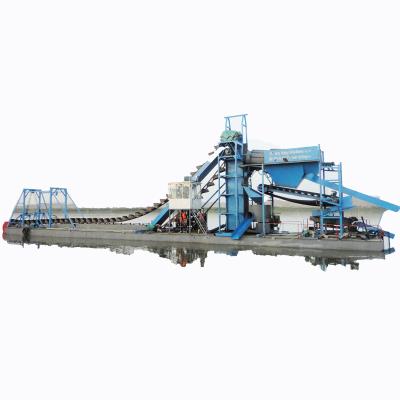 Κίνα Bucket Chain Type Gold Mining Dredger With Good Extraction And High Capacity προς πώληση