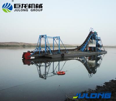 China CCS Steel Plate Gold Mining Dredge With Good Extraction And High Capacity for sale