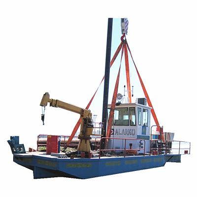 China Customized Color Multifunction Steel Work Boat 13m Length For Sand Dredger for sale