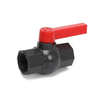 China 2021 General Porcelain 1/2-4 Inch Longevity Octagon Thread Ball Valve For Agriculture Irrigation for sale