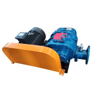 China Belt Drive SHANGU RSR50 3 Lobes Roots Blower For Wastewater Treatment With 3kw Motor for sale