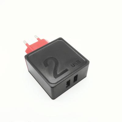 China Mobile Phone Charging EU USA Plug Head V USB Travel USB Charger Mobile Phone Power Charging Adapter 5V1A for sale