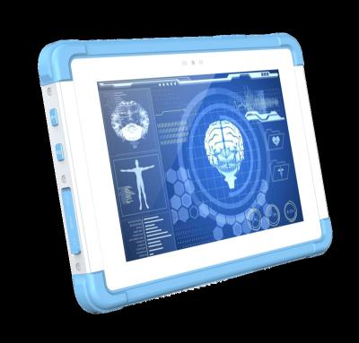 China 8 Inch Waterproof Touch Screen Rugged Tablet For Hospital And Healthcare With SIM Card And 2D Scan for sale