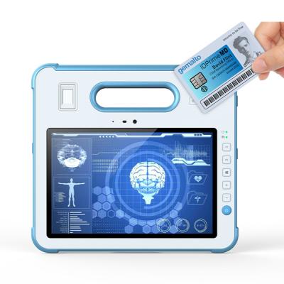 China Waterproof Made In China High Quality White Fingerprint Computer Tablet Medical Smart Tablets Hospital Display for sale