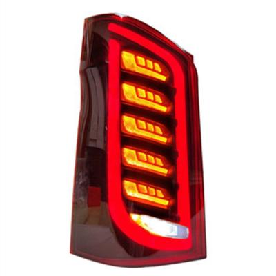 China ABS Tail Light For W447 V220 V250 V260 Vito Mercedes Benz V Class Reverse Drive Signal Brake Body Kits Modiy Tail Light 2016-2021 for sale