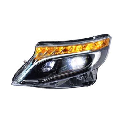 China ABS Modify Head Light For Mercedes V Class V260 W447 VITO V250 Vito Headlight Auto Parts Body Kits Lighting System 2016-2019 for sale