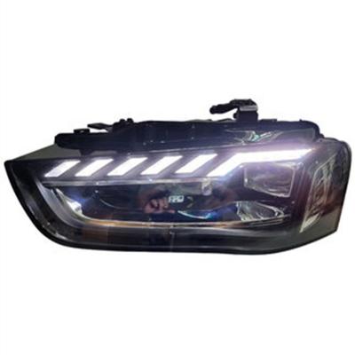 China ABS Modify Headlight For Audi A4L 2012-2016 Old Head Light Rise To New Style Front Bumper LED Indicator Body Kits 2021 Auto Parts for sale