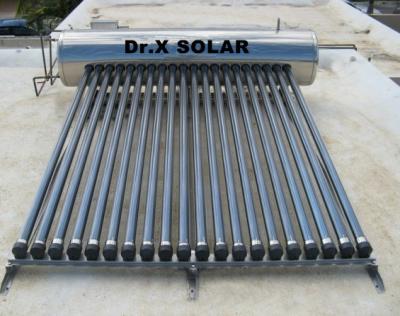 China Kenya pressurized heat pipe solar water heater for sale