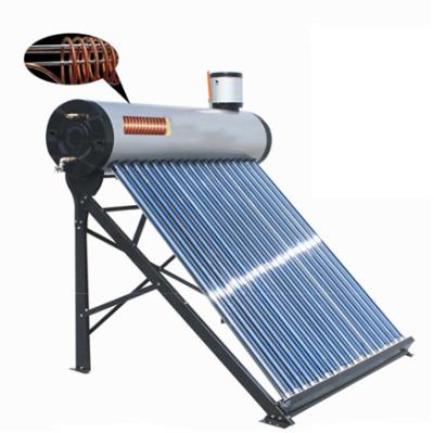 China compact pressurized pre heating solar hot water heater for sale