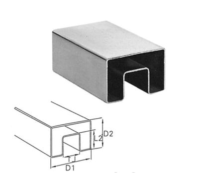 Китай SINGLE TUBE TAKA Round Square Tube Handrail SS304/SS316 STAINLESS STEEL продается