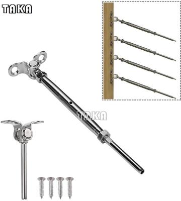 Chine Hotel SS316 Stainless Steel Cable Railing Kits Fit 1/8