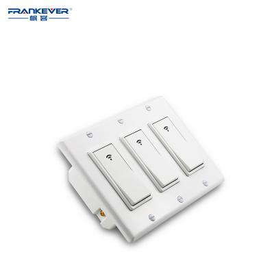 China PC V0 USA Wifi Smart Switch Voice Control 3 Band Switch Black Wifi Touch Feeling Mechanical Switch Te koop