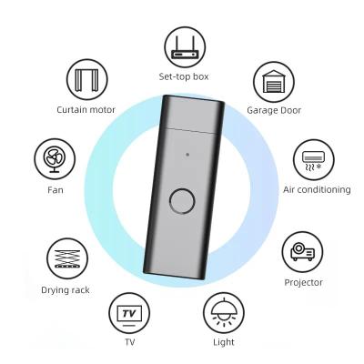 China Wifi USB Tuya Smart IR rf blaster TV Learning Mini USB Smart Universal Wifi Remote Adapter IR and rf remote control for sale