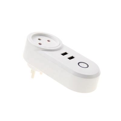 중국 Israel Smart Plug Amazon Alexa 10A 100-240V WiFi Wall Socket Electric Smart WiFi Alexa Smart Plug 판매용