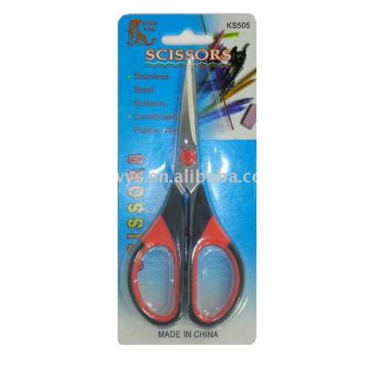 China Pruning scissors/rubber plastic scissors for sale