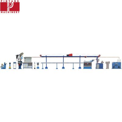 China For Tying Bare Copper Tubular Electronic Strander Wire Extruder Automatic Copper Cable Cutting And Winding Machine for sale