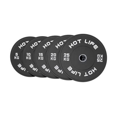 China Durable Standard Hot Custom Wholesale Weightlifting Life Gym China Commercial Home Used Calibrated Rubber Bumper Plate for sale