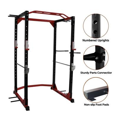 China Wholesale Universal Hot Custom Gym Fitness Equipment Multifunctional Commercial Strength Training Power Rack for sale