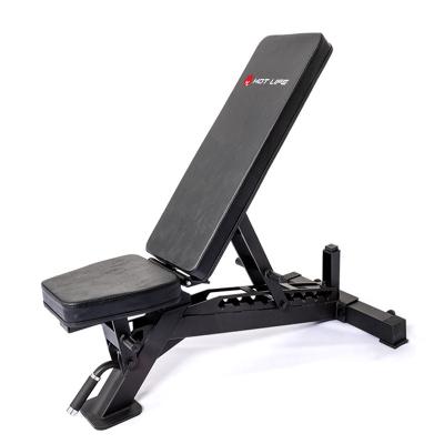 China Hot Fitness Gym Exercise Equipment Adjustable Heavy Duty Competition Workout Drop Slope Life Fitness Weight Press Adjust Bench for sale