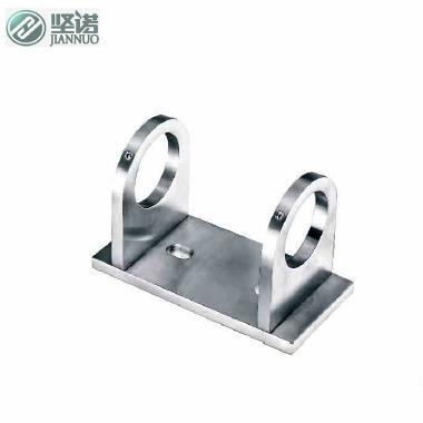 China Modern Stainless steel stair side mounted balustrade square base plate for sale