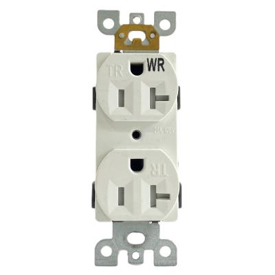 China USA Commercial Home Wall Mounted 20Amp Socket Smart Self Test Receptacle for sale