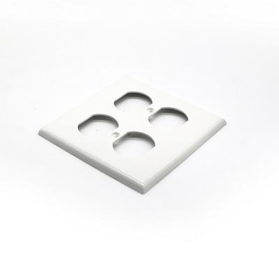 China PC wall socket plate for sale