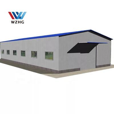 China 2022 modern new style custom design prefab steel structure metal frame warehouse sheds building for storage for sale