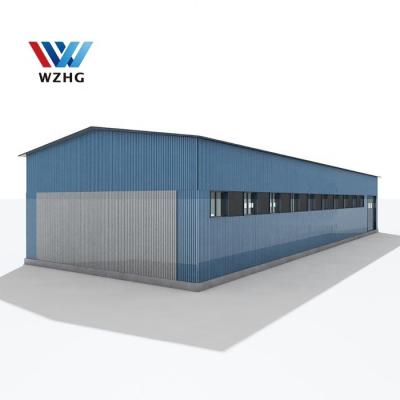 China Modern Temporary Steel Structure Self Owned Car Garage With Roller Door for sale