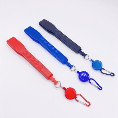 China ABS Plastic Fish Sling With Adjustable Switch Holder Gripperpince De Peche Fish Clip Lock Controller Handle Peche Pliers Loop for sale