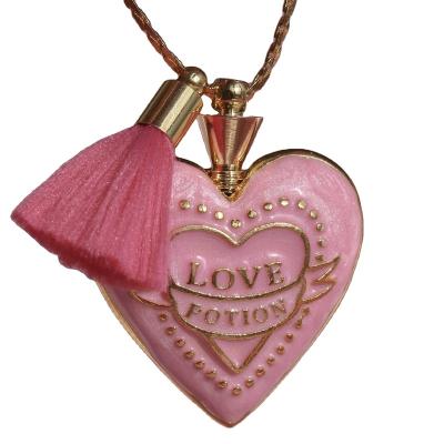 China Nickel-Free Lead-Free DL1B38 Barbie dopamine necklace love full diamond open and close album photo frame necklace cute girl ins style for sale