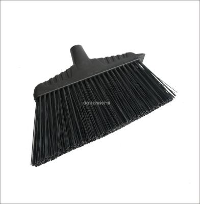 China Item No.2088 Home Commercial Use Heavy Duty Plastic Broom With Strong Iron Stick for sale