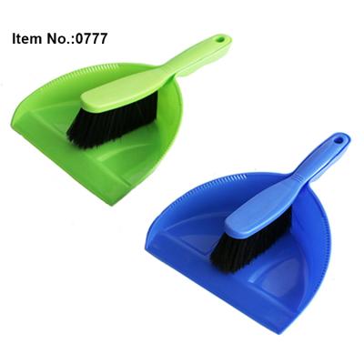 China HQ0777 China Soft Fiber Dustpan And Plastic Reading Brush Manufacturer-Supplier for sale