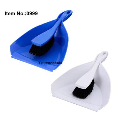 China HQ0999 Sustainable Hotel Cleaning Plastic Portable Table Dustpan Brush Maker for sale