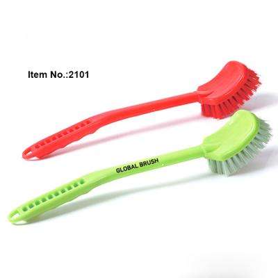 China HQ2101 Yiwu Sustainable Market Action Solid Plastic Long Handle Toilet Brush for sale