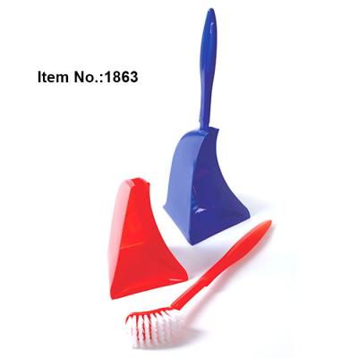 China Brush Hair HQ1863 With Trolley Hand Color Plastic Toilet Brushes India for sale