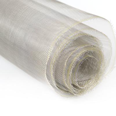 China Corrosion Resistance SUS 304 201 316 Woven Ultra Fine Screen 25 40 80 100 120 200 Micron 304 316 Stainless Steel Wire Mesh for sale