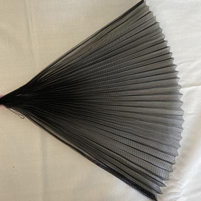 China Anti-mosquitio Adjustable Foldable Mesh Fiberglass Pleated Insect Mosquito Screen for sale