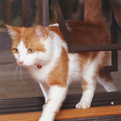 China Easy Install Dog Cat Resistant Polyester Window Door Anti Safety Pet Screen Mesh Roll for sale