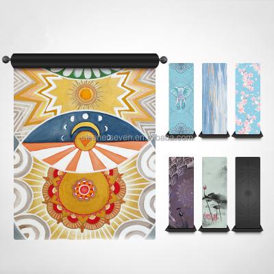 China Anti SlipWear-Resistant Custom Natural Rubber Suede Eco Friendly Outdoor Yoga Mat Eco-Friendly for sale