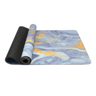 China Best Quality Anti SlipWear-Resistant Eco-Friendly Thick Anti-Slip Suede Natural Rubber Thick Yoga Mat for sale