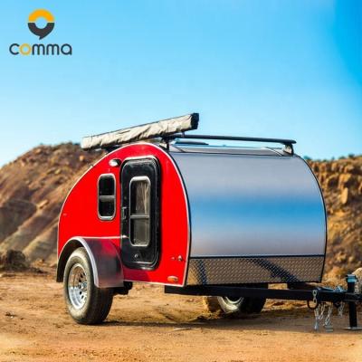 China Mini Light Mobile Best Fashionable Off Road Car Camping Trailer Aluminum for sale