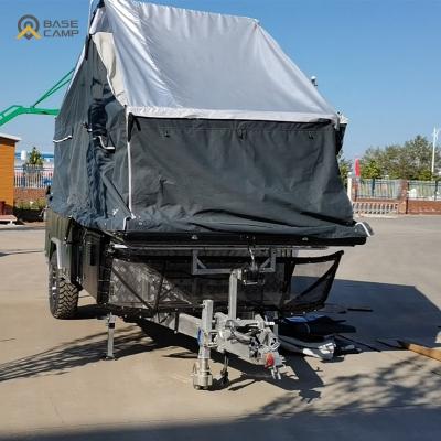 China Lightweight Luxury Rooftop Motohome Motorhome RV Road Camper Home Travel Caravans Porcelain for sale