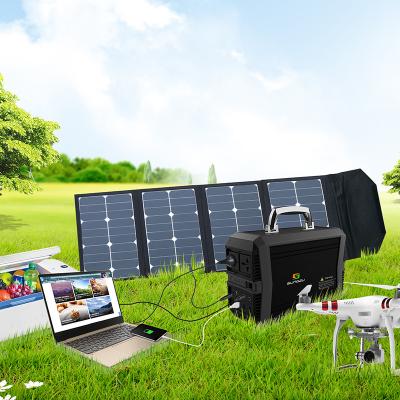 China 2019 220V Solar Panel Charge Sungzu 300w Portable AC Lithium Battery Mini Solar Power Generator for sale