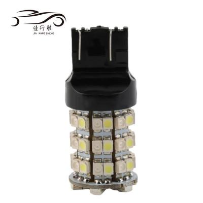 China T25 60smd 1210 smd 3156 3157 60 Led Amber Switchback Turning Signal Backup Lights White Universal Dual for sale